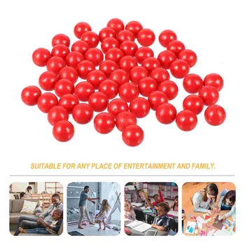 100 шт. Цветные пластиковые Шарики, игрушки для подсчета твердых шариков, учебные пособия по математике 2