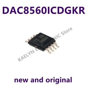 2-5 шт./лот Оригинальный Новый DAC8560ICDGKT DAC8560ICDGKR D860 16-разрядный Цифроаналоговый преобразователь 1/8-VSSOP новый в наличии
