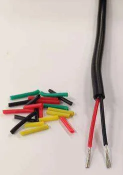 20 м 2-жильный силикагелевый провод 1,5 кв. Мягкий силиконовый кабель YGG Multicore 2X1,5 Высокотемпературный кабель с проволочной оболочкой