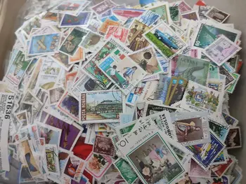 2000 ШТ различных почтовых марок от Word, без повтора, используется с почтовой маркой
