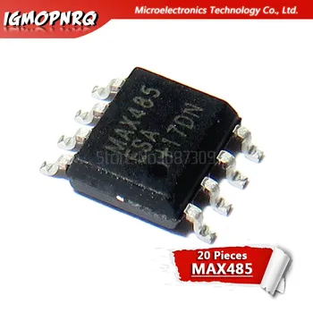 20шт MAX485 MAX485 SOP-8 RS-422/RS-485 Интерфейс IC RS-485/RS-422 Трансивер новый оригинальный 0