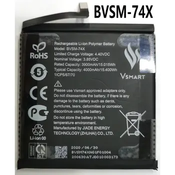 3,85 В 3900 мАч, Новый оригинальный аккумулятор для мобильного телефона VSMART BVSM-74X