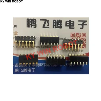 5 шт./ЛОТ Тайвань Yuanda DIP EPI-06-V dip-переключатель 6 цифр тип клавиши пианино боковой циферблат 6P кодовый переключатель прямой штекер 2.54