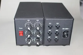 6-канальный аналоговый контроллер, источник света машинного зрения, светодиодный драйвер питания, регулятор напряжения постоянного тока