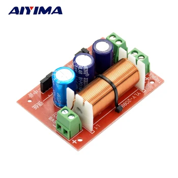 AIYIMA 1ШТ 400 Вт Регулировка Высоких и низких частот Делитель частоты Двухсторонний Динамик Аудио Перекрестные фильтры