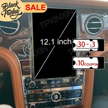 Android 11,0 128 ГБ Tesla Style Для Bentley Mulsanne 2012-2019 Автомобильная GPS-Навигация Авто Радио Стерео Мультимедийный Плеер Головное устройство