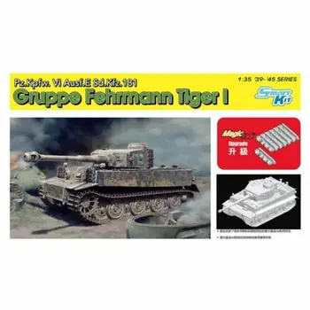 DRAGON 6484 1/35 Pz.Kpfw.VI Ausf.E Sd.Kfz. 181 Набор масштабных моделей Gruppe Fehrmann Tiger I