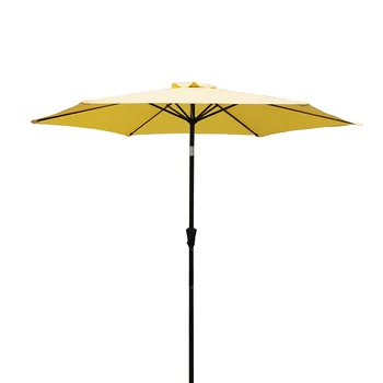 GardenPatio 8,8 футов, Уличный алюминиевый зонт для патио, Садовый зонт, Рыночный зонт, Алюминиевый каркасный Шестигранный зонт
