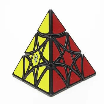 LanLan Curvy hexagram 3x3 Pyramid Magic Cube 3x3x3 развивающие игрушки
