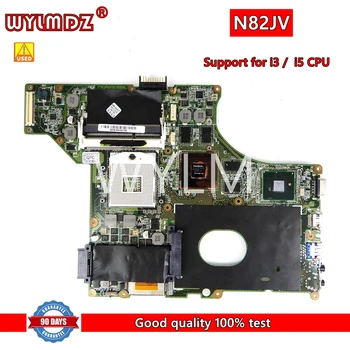 N82JV GT335M/1G Поддержка графического процессора для i3/i5 CPU Материнская плата ноутбука Asus N82J N82JV N82JQ Материнская плата ноутбука 100% Тест в порядке Используется