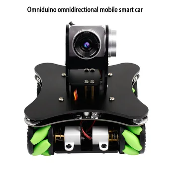 Omniduino всенаправленный мобильный умный автомобиль WiFi комплект робота для программирования видео совместим с arduino