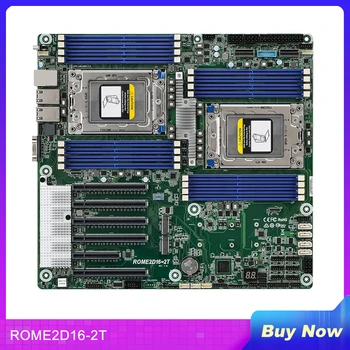 ROME2D16-2T для серверной материнской платы Asrock Поддержка материнской платы 7002 7003 DDR4 E-ATX 0