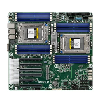 ROME2D16-2T для серверной материнской платы Asrock Поддержка материнской платы 7002 7003 DDR4 E-ATX 1