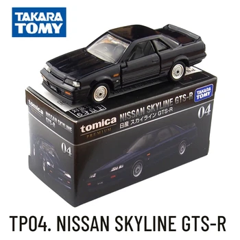 Takara Tomy Tomica Premium TP04. Коллекция реплик масштабной модели автомобиля NISSAN SKYLINE GTS-R, детские игрушки в подарок на Рождество для мальчиков