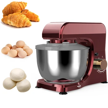 Автоматический Тестомес Из нержавеющей стали, Машина для замешивания крема, Блендер для взбивания яиц, Машина для замешивания теста для торта, Машина для хлеба