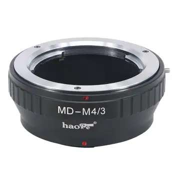 Адаптер для ручного крепления объектива Haoge для объектива Rokkor MD MC Mount для камер Olympus и Panasonic Micro Four Thirds MFT M4/3 M43 Mount