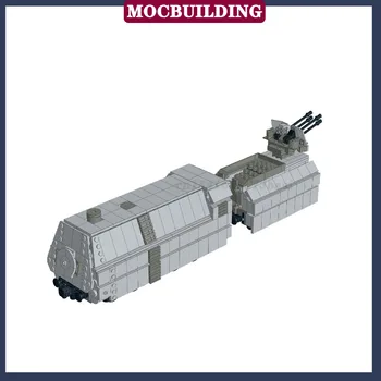 Броневик MOC Motor Vehicle BR-57 Mit Flak Model Block Assembly Военная Коллекция, Серия Игрушек, Подарки 1