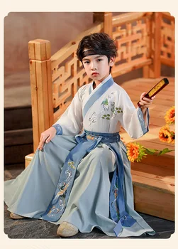 Детская Новогодняя одежда, Старинное студенческое платье Книжника, одежда для фотосъемки, Традиционный костюм, Китайская школьная одежда 0