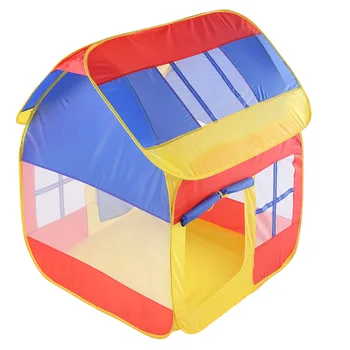 Детская палатка трехцветный крытый домик игровой домик принцесса экран игрушка кемпинг бассейн с океанским шаром