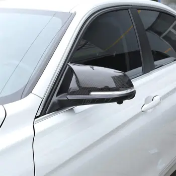 Для BMW 1 2 3 4 Серии 2013-2015 F20 F21 F22 F30 F31 F32 F33 Крышка Зеркала Заднего вида со вставкой из углеродного волокна 4