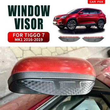 Для Fownix Gemini Tiggo 7 Pro оконный козырек, защита от непогоды, дефлектор бокового окна, защита от непогоды на лобовом стекле автомобиля, автомобильные аксессуары 2