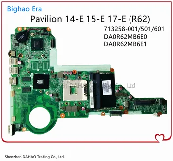 Для HP Pavilion 14-E 15-E 17-E Материнская плата ноутбука DA0R62MB6E0 DA0R62MB6E1 713258-501 713258-001mb W/HM76 HD8670M 2 ГБ GPU DDR3