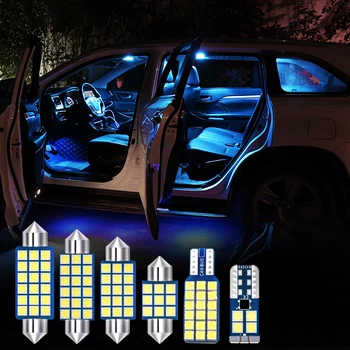 Для Mitsubishi Outlander 3 2013 2014 2015-2018 2019 2020 2021 2022 phev 4 шт. Автомобильный светодиодный Внутренний Купольный Светильник Аксессуары для освещения багажника 0