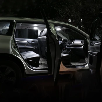 Для Mitsubishi Outlander 3 2013 2014 2015-2018 2019 2020 2021 2022 phev 4 шт. Автомобильный светодиодный Внутренний Купольный Светильник Аксессуары для освещения багажника 1