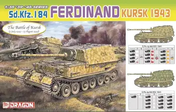 ДРАКОН 6726 в масштабе 1/35 Второй мировой войны Немецкий Sd.Kfz.184 Ferdinand Kursk1943 с набором моделей Magic Tracks и алюминия