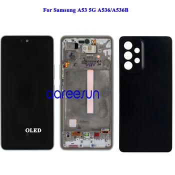 ЖК-экран OLED Для Samsung A53 5G A536 ЖК-дисплей Для Samsung A53 A536 Дисплей ЖК-экран Сенсорный Дигитайзер В Сборе