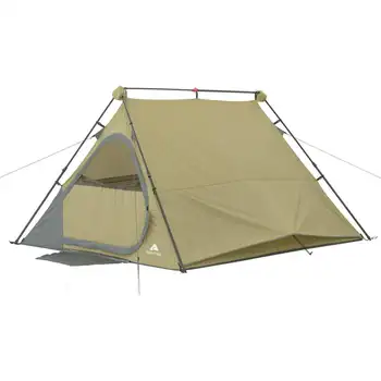 Каркасная палатка для четырех человек размером 8 x 7 дюймов