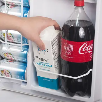 Классный компактный двухдверный холодильник CCRD32B с настоящей морозильной камерой, мини-холодильник объемом 3,2 кубических фута, черный 2