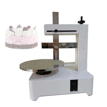 Коммерческая Автоматическая машина Для Намазывания торта, для покрытия торта кремом, для наполнения торта, машина для разбрасывания крема