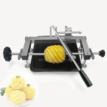 Коммерческая ручная машина для чистки ананасов из нержавеющей Стали, профессиональная машина для чистки ананасов, кухонные Комбайны