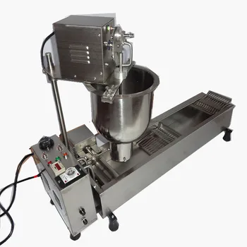 Мини-машина для приготовления пончиков 500-1200 шт./час, машина для приготовления пончиков для пекарни и ресторана общественного питания