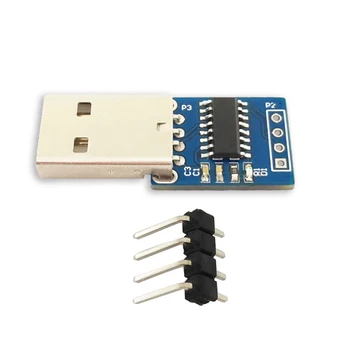Модуль CH9329 UART/TTL Последовательный порт USB HID Полная клавиатура Мышь Устройство Коробка для разработки игр