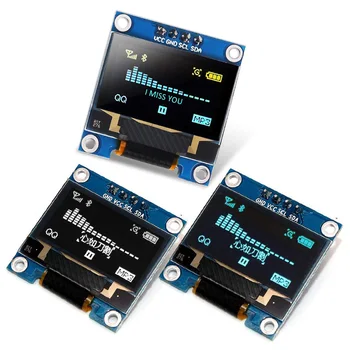 Модуль дисплея OLED для 126x64 arduino Blue IIC I2C 4 контакта для Связи 0,96 