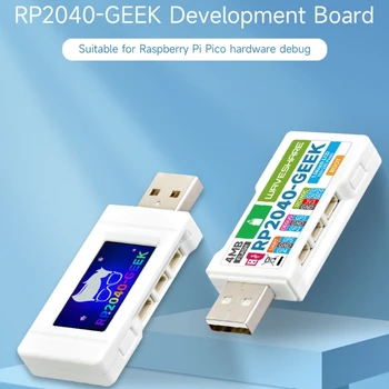Мощная доска для разработки RP2040 GEEKs с цветным ЖКдисплеем 1,14 дюйма 240 × 135 65K Раскройте свой творческий потенциал