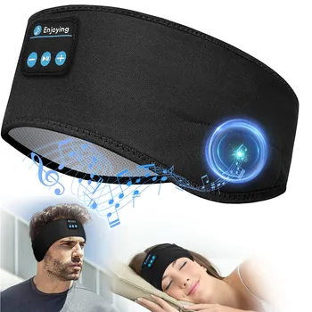 Наушники для сна Спортивные наушники Bluetooth Музыкальная маска для глаз Беспроводная гарнитура Fone Bluetooth Спортивная повязка на голову