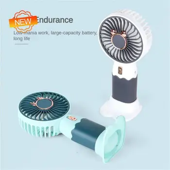 Новый мини-вентилятор, портативный Маленький Электрический вентилятор, Студенческий Электрический вентилятор, зарядка через USB, Летний бесшумный ручной