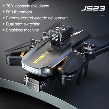Новый профессиональный Беспилотный летательный аппарат Js23 с GPS, 8k Камера, Интеллектуальное зрение, Предотвращение препятствий, Бесщеточный двигатель, 5g WiFi FPV, Квадрокоптер, Игрушка в подарок 2