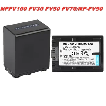 Оригинальный Литиевый Аккумулятор Sony NP-FV100 NP FV100 NPFV100 Для Фотокамеры NPFV100 FV30 FV50 FV70 HDR-CX700E XR160E