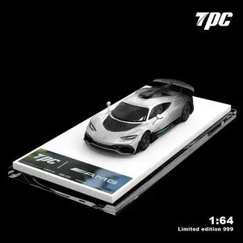 (Предварительный заказ) Автомобиль TPC 1: 64 ONE Starlight серебристого цвета, отлитый под давлением