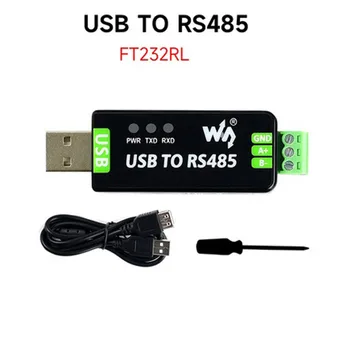 Промышленный Преобразователь USB в последовательный порт RS485 Коммуникационный модуль RS485 FT232RL/CH343G Плата расширения Чипа