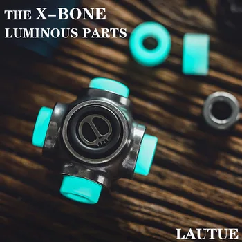 Светящиеся аксессуары LAUTIE X-bone Спиннер для декомпрессии Декомпрессионная Маленькая игрушка EDC Flip Fidget Toys