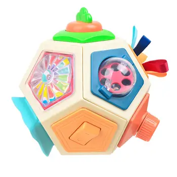 Сенсорный Занятый мяч Игрушки для раннего развития, головоломки, игрушки для раннего образования для автомобиля, игрушки для самолета, подарок на день рождения детям