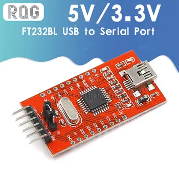 Улучшение FT232BL FTDI USB 3,3 V 5,5V к модулю последовательного адаптера TTL USB Mini Port USB к модулю TTL FT232RL