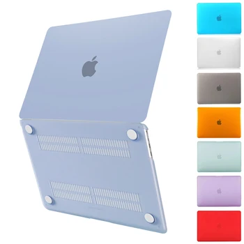 Чехол для ноутбука 2021 Macbook Pro 16,2 A2485 M1 MAX с чипом Матовая крышка Для MacBook Pro 16 15,4 A1398 A1286 A1707 A1990 A2141 Крышка